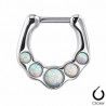 Piercing septum, oreille 16 - Opalite aurora