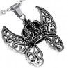 Pendentif gothique 55 - Couronne et ailes