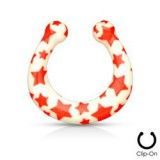 Faux-piercing septum acry étoiles (46)