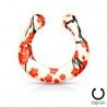 Faux-piercing septum acry cerisier (51)