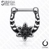 Piercing septum 60 - Fleur