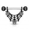 Piercing téton araignée noire (52)