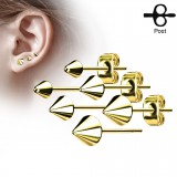 Clous en acier 61 - Pointe gold-ip