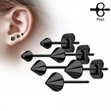 Clous en acier 62 - Pointe PVD noire