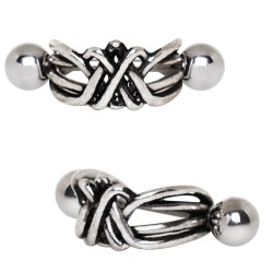 Piercing hélix 30 - Bouclier celtique