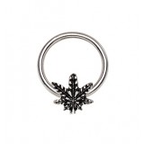 Piercing micro-bcr 182 - Feuille de cannabis