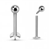 Piercing micro-labret 71 - Screw in boule