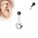 Piercing micro-labret 33 - PVD boule screw in