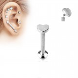 Piercing micro-labret 49 - Coeur