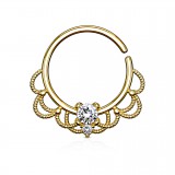 Piercing micro-bcr 157 - PVD vintage strass