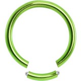 Piercing anneau 1,6mm 11 - Anneau brisé PVD