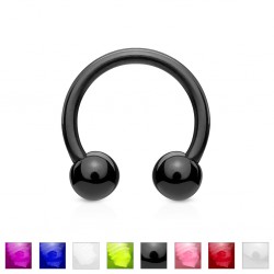Piercing micro-circulaire 19 - UV flexible boules