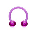 Piercing micro-circulaire 19 - UV flexible boules