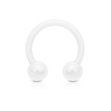 Piercing micro-circulaire 19 - UV flexible boules