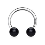 Piercing micro-circulaire 14 - UV unicolore boules