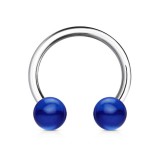 Piercing micro-circulaire 14 - UV unicolore boules