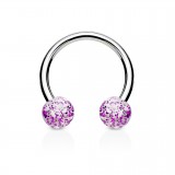 Piercing micro-circulaire 13 - UV paillettes boules