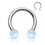 Piercing micro-circulaire 112 - Opale