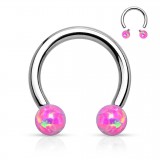 Piercing micro-circulaire 112 - Opale
