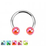 Piercing micro-circulaire 110 - Luisant tacheté