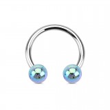 Piercing micro-circulaire 110 - Luisant tacheté