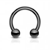 Piercing micro-circulaire boules PVD 01mm