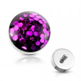 Embout microdermal UV paillettes 04mm