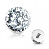 Embout microdermal UV paillettes 04mm