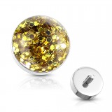 Embout microdermal UV paillettes 04mm
