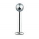 Piercing micro-labret boule titane G23