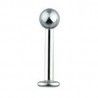 Piercing labret 37 - Boule titane G23