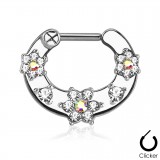 Piercing septum 23 - Fleurs