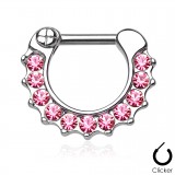Piercing septum 05 - Onze strass