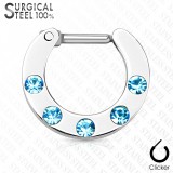 Piercing septum 04 - Cinq strass