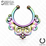 Faux-piercing septum spirales (60)
