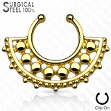 Faux-piercing septum petits ronds (57)
