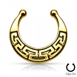 Faux-piercing septum lignes Grecques (44)