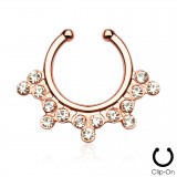 Faux-piercing septum multiples strass (37)