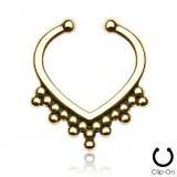 Faux-piercing septum multiples petites boules (34)