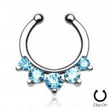Faux-piercing septum cinq zircones (32)