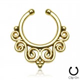 Faux-piercing septum multiples spirales (21)