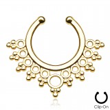 Faux-piercing septum PVD vintage signes féminins (18)