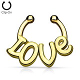 Faux-piercing septum LOVE (11)