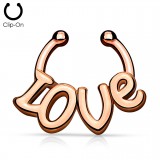 Faux-piercing septum LOVE (11)