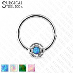 Piercing micro-bcr 159 - Opalite spirale