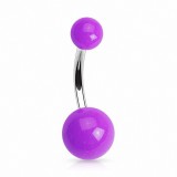 Piercing nombril UV 73 - Néon