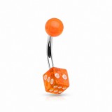 Piercing nombril UV 53 - Dés