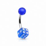 Piercing nombril UV 53 - Dés