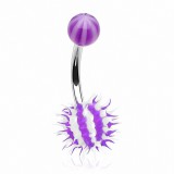 Piercing nombril UV 48 - Virus