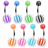 Piercing nombril UV 48 - Virus